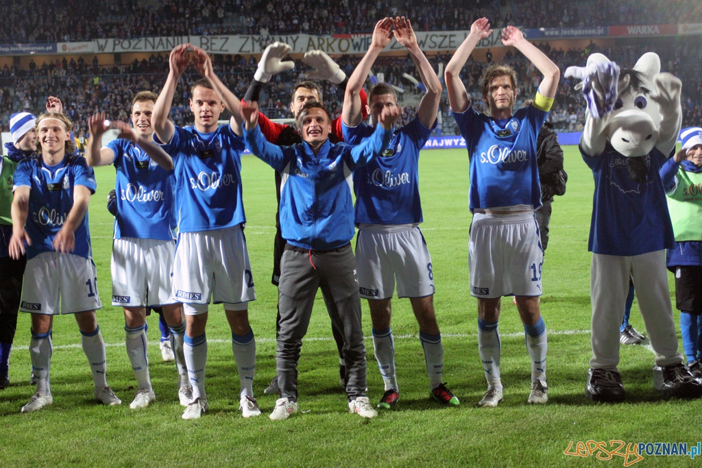 KKS Lech Poznań - Arka Gdynia 2:0 Foto: Piotr Rychter KKS Lech Poznań - Arka Gdynia 2:0 Foto: Piotr Rychter