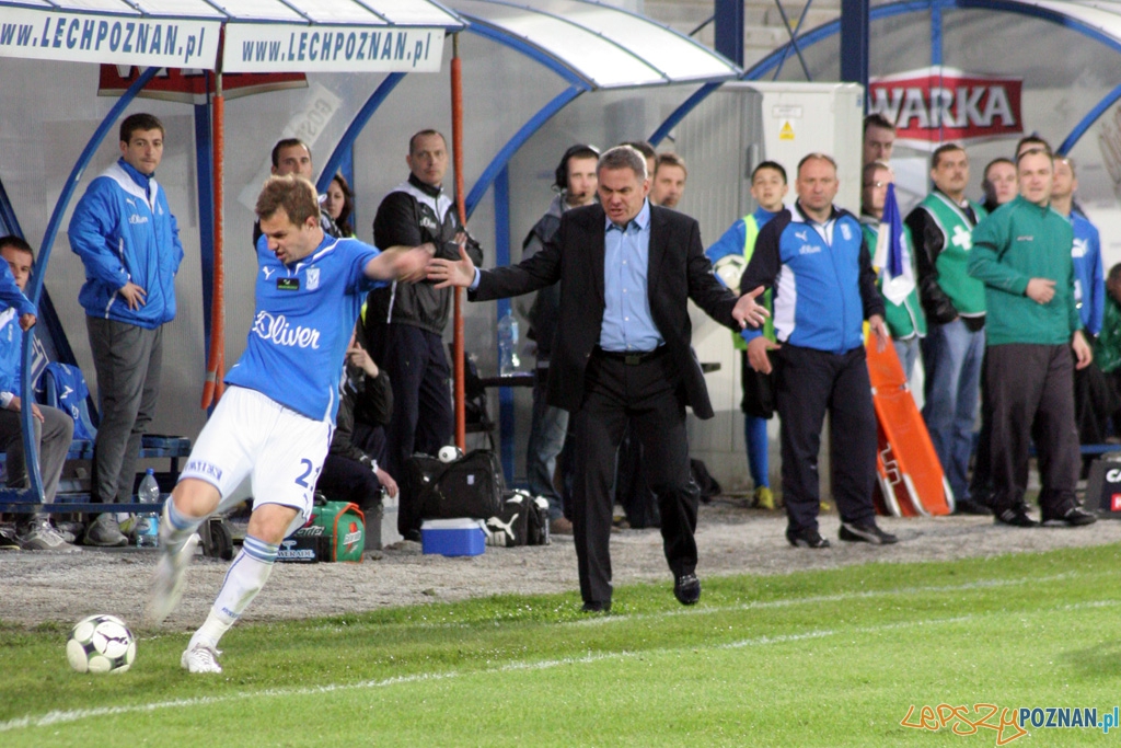KKS Lech Poznań - Lechia Gdańsk 2:1 (28.04.2010 r.) Foto: Piotr Rychter KKS Lech Poznań - Lechia Gdańsk 2:1 (28.04.2010 r.) Foto: Piotr Rychter