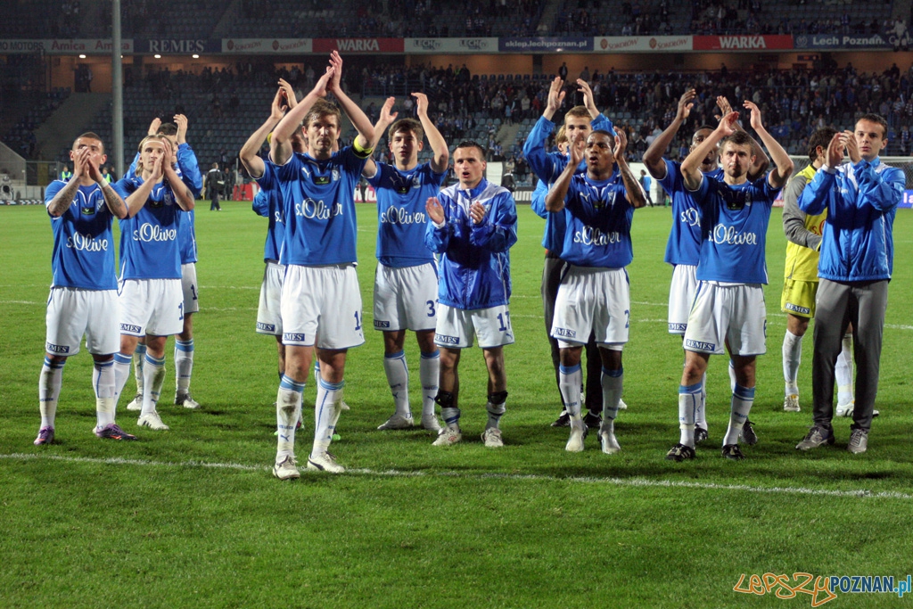 KKS Lech Poznań - Lechia Gdańsk 2:1 (28.04.2010 r.) Foto: Piotr Rychter KKS Lech Poznań - Lechia Gdańsk 2:1 (28.04.2010 r.) Foto: Piotr Rychter