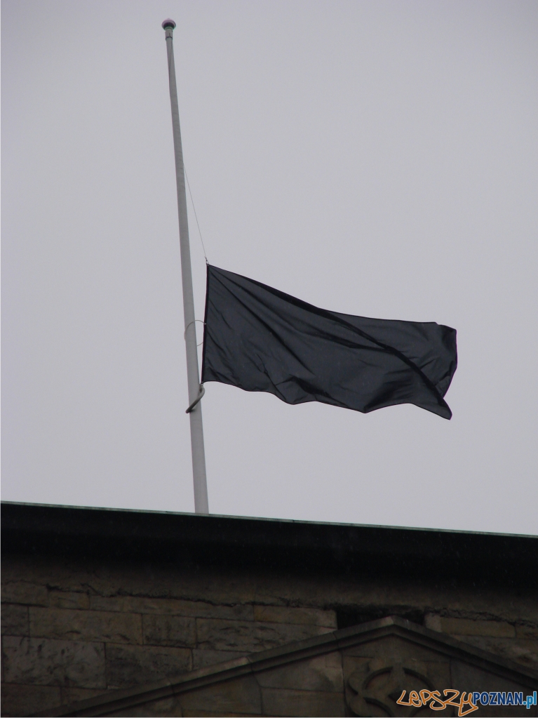 żałoba w Poznaniu  Foto: lepszyPOZNAN.pl
