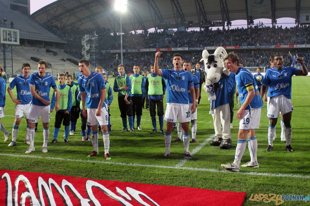Lech Poznań - Polonia Bytom 3:0 (8.05.2010 r.) Foto: Piotr Rychter Lech Poznań - Polonia Bytom 3:0 (8.05.2010 r.) Foto: Piotr Rychter