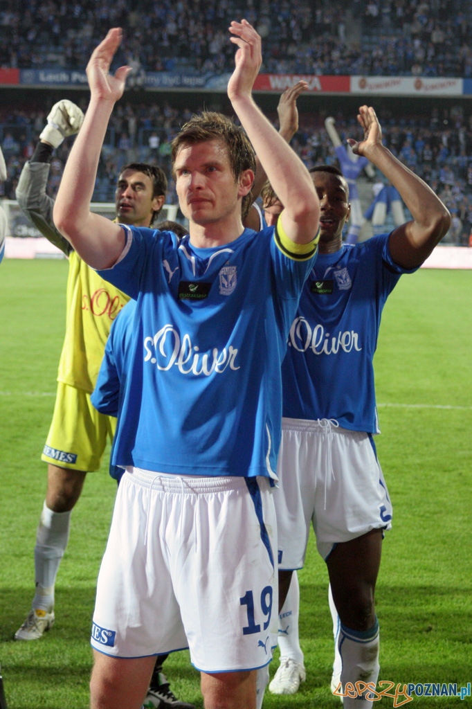 Lech Poznań - Polonia Bytom 3:0 (8.05.2010 r.) Foto: Piotr Rychter Lech Poznań - Polonia Bytom 3:0 (8.05.2010 r.) Foto: Piotr Rychter