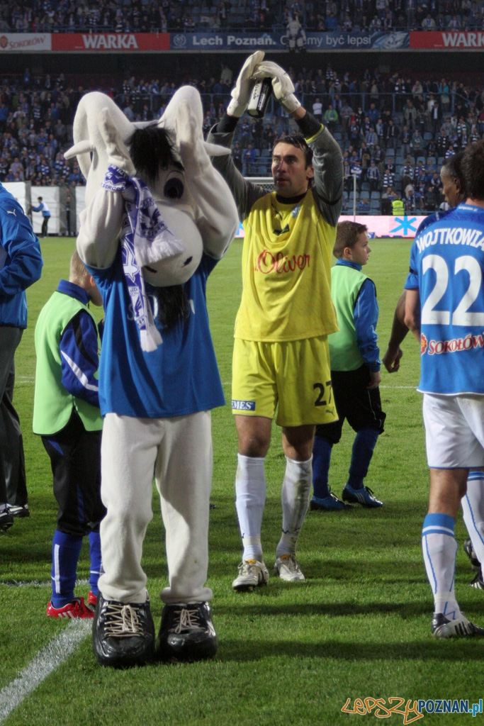 Lech Poznań - Polonia Bytom 3:0 (8.05.2010 r.) Foto: Piotr Rychter Lech Poznań - Polonia Bytom 3:0 (8.05.2010 r.) Foto: Piotr Rychter