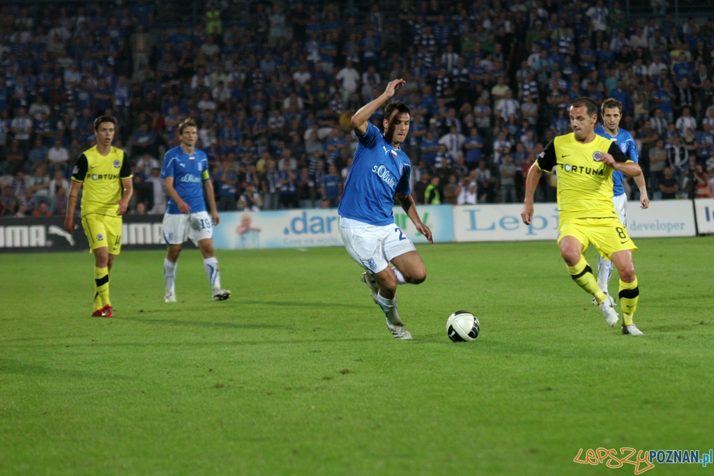 KKS Lech Poznań - Sparta Praga, stadion miejski 4.08.2010 r. Foto: Piotr Rychter KKS Lech Poznań - Sparta Praga, stadion miejski 4.08.2010 r. Foto: Piotr Rychter