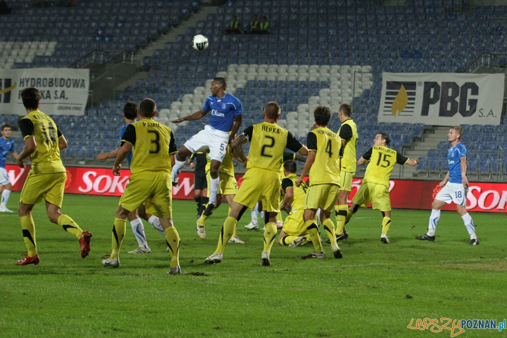KKS Lech Poznań - Sparta Praga, stadion miejski 4.08.2010 r. Foto: Piotr Rychter KKS Lech Poznań - Sparta Praga, stadion miejski 4.08.2010 r. Foto: Piotr Rychter
