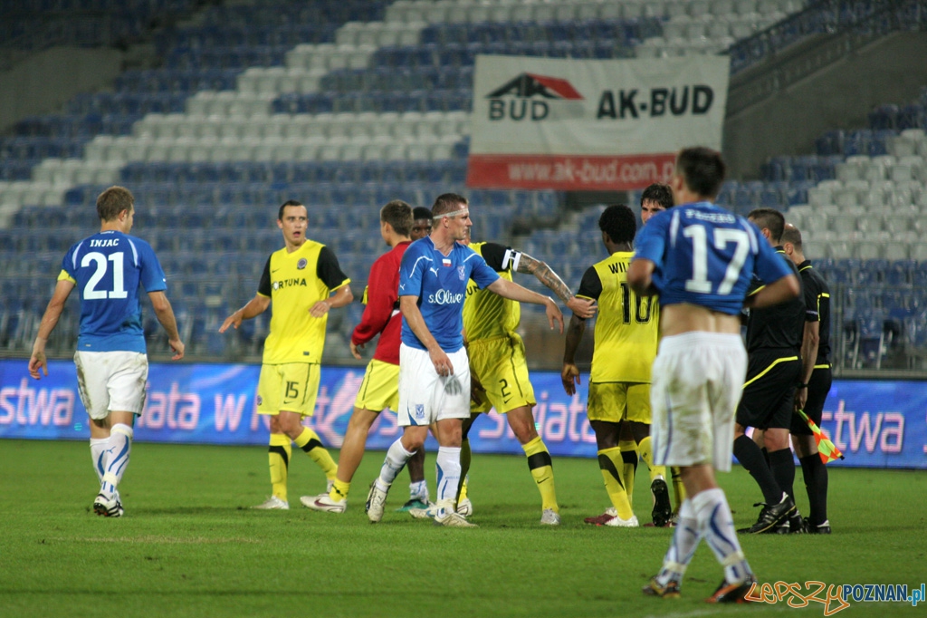 KKS Lech Poznań - Sparta Praga, stadion miejski 4.08.2010 r. Foto: Piotr Rychter KKS Lech Poznań - Sparta Praga, stadion miejski 4.08.2010 r. Foto: Piotr Rychter
