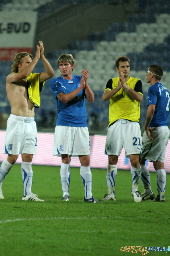 KKS Lech Poznań - Sparta Praga, stadion miejski 4.08.2010 r. Foto: Piotr Rychter KKS Lech Poznań - Sparta Praga, stadion miejski 4.08.2010 r. Foto: Piotr Rychter