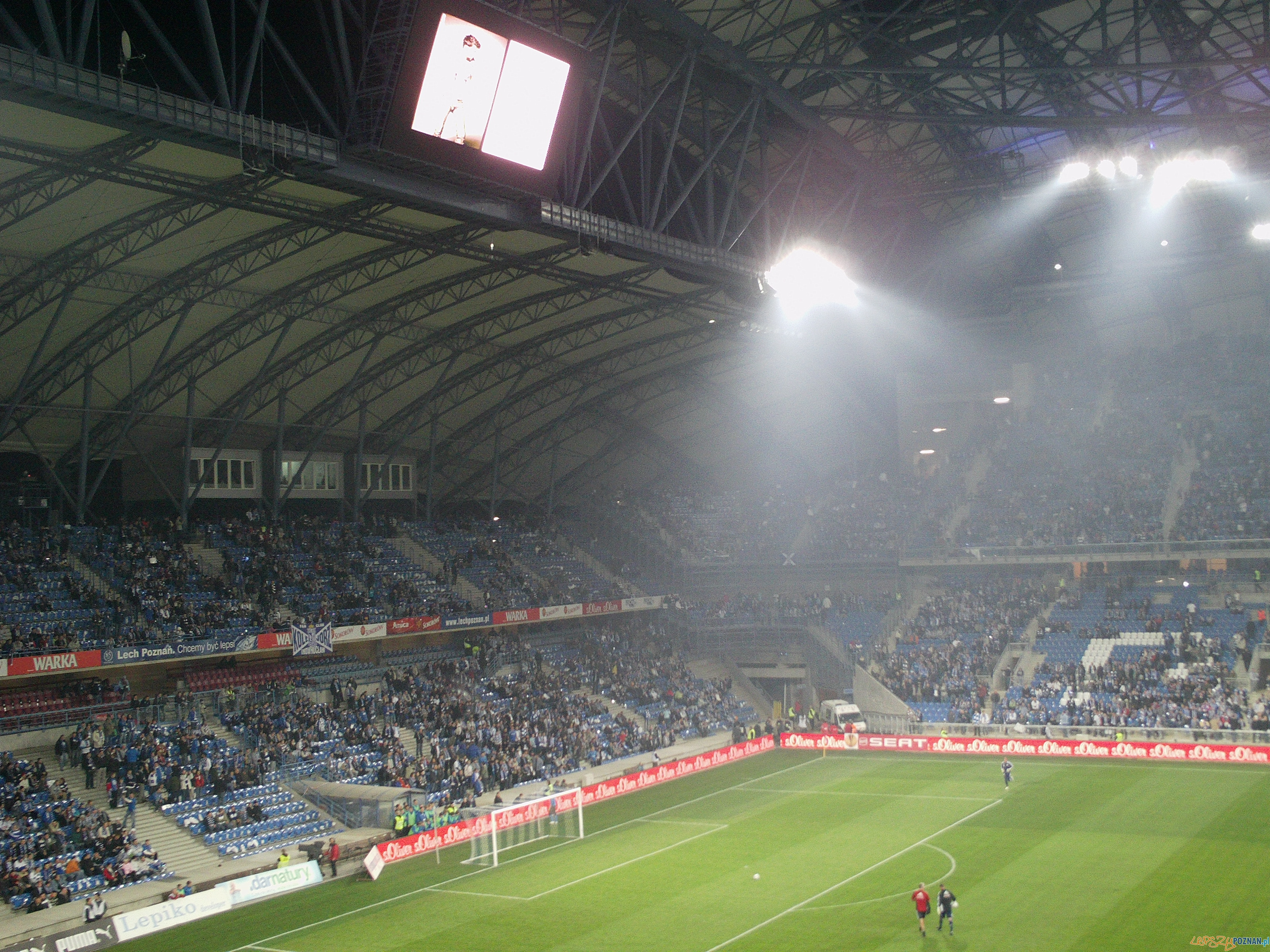 Lech Poznań - FC Salzburg 30.09.2010 r.  Foto: Paweł Rychter