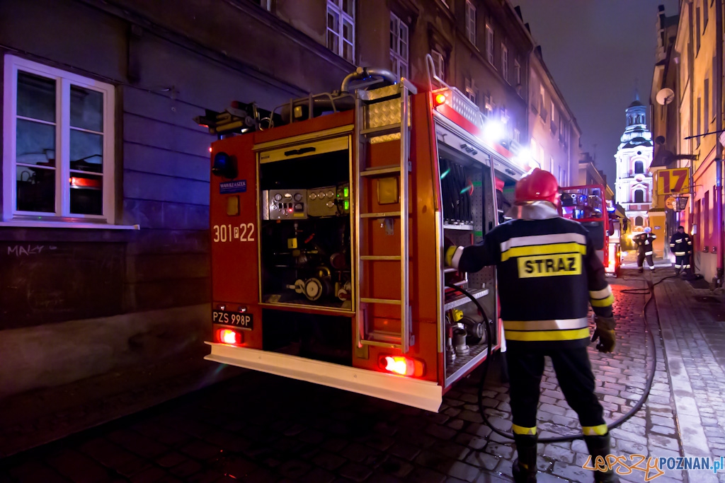 Pożar na Klasztornej Foto: lepszyPOZNAN.pl / Piotr Rychter Pożar na Klasztornej Foto: lepszyPOZNAN.pl / Piotr Rychter
