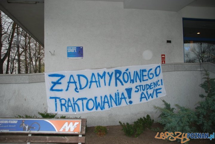 Dyskryminacja AWF'u? Foto: S.Rakowski Dyskryminacja AWF'u? Foto: S.Rakowski