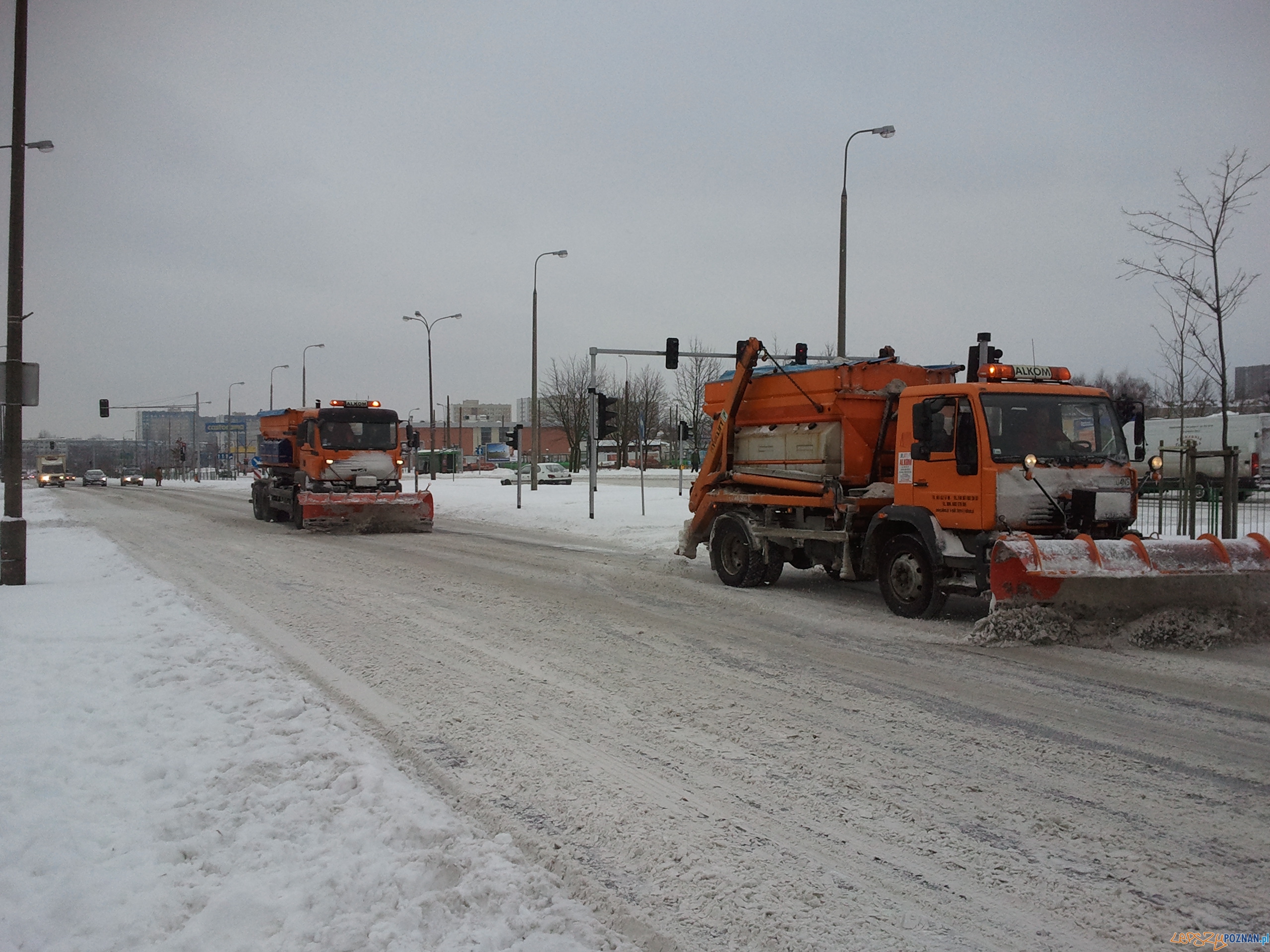 Pługi w akcji Foto: lepszyPOZNAN.pl / Piotr Rychter Pługi w akcji Foto: lepszyPOZNAN.pl / Piotr Rychter