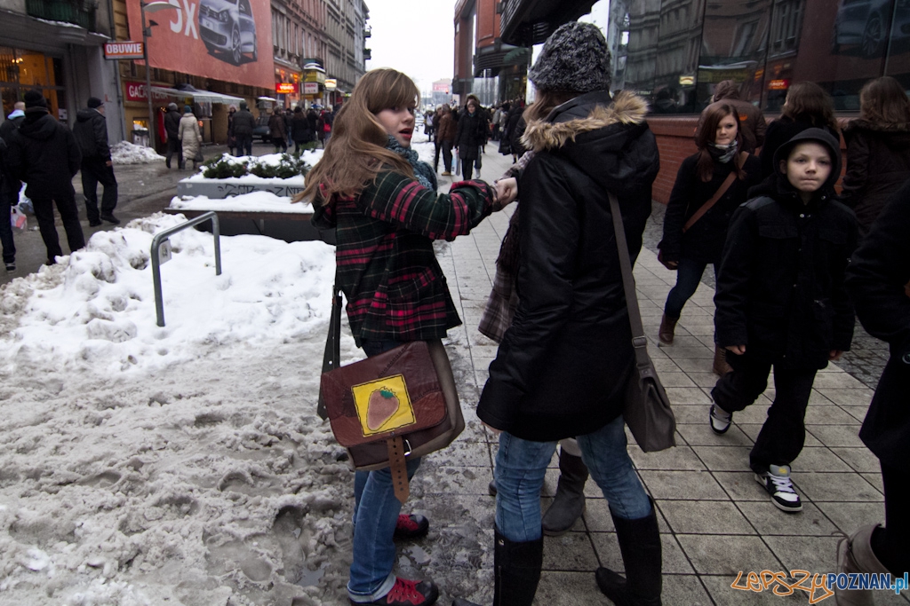 Flash Mob na deptaku Foto: Piotr Rychter Flash Mob na deptaku Foto: Piotr Rychter