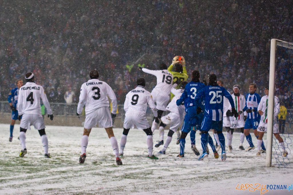 Lech Poznañ - Juventus Turyn 1.12.2010 r. Foto: Piotr Rychter Lech Poznañ - Juventus Turyn 1.12.2010 r. Foto: Piotr Rychter