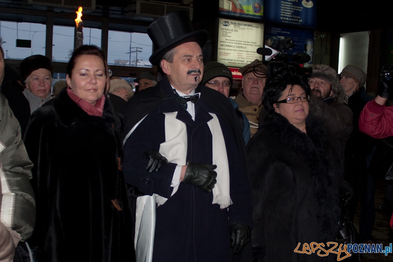 Ignacy Paderewski na Dworcu Głównym - 26.12.2010 r. Foto: Paweł Rychter Ignacy Paderewski na Dworcu Głównym - 26.12.2010 r. Foto: Paweł Rychter