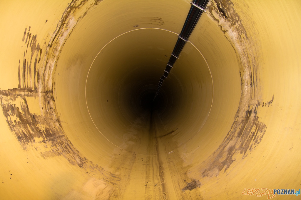 Wybudowany odcinek kolektora prawobrzeżnego II pod ulicą Podwale  Foto: lepszyPOZNAN.pl / Piotr Rychter