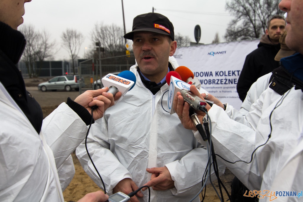 Wybudowany odcinek kolektora prawobrzeżnego II pod ulicą Podwale Foto: lepszyPOZNAN.pl / Piotr Rychter Wybudowany odcinek kolektora prawobrzeżnego II pod ulicą Podwale Foto: lepszyPOZNAN.pl / Piotr Rychter