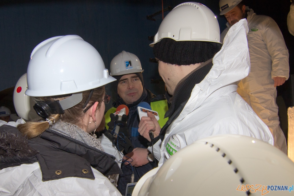 Wybudowany odcinek kolektora prawobrzeżnego II pod ulicą Podwale Foto: lepszyPOZNAN.pl / Piotr Rychter Wybudowany odcinek kolektora prawobrzeżnego II pod ulicą Podwale Foto: lepszyPOZNAN.pl / Piotr Rychter