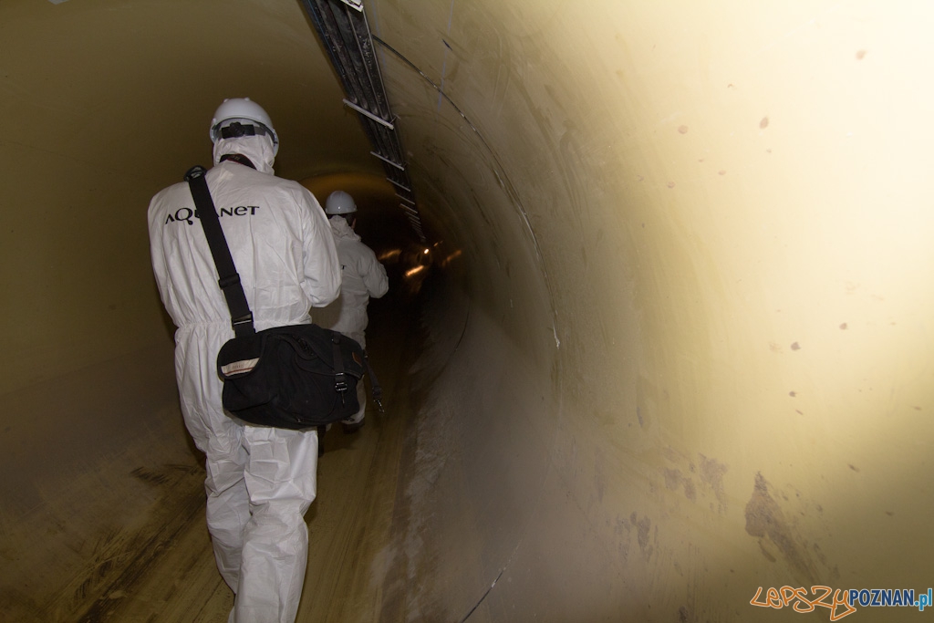 Wybudowany odcinek kolektora prawobrzeżnego II pod ulicą Podwale Foto: lepszyPOZNAN.pl / Piotr Rychter Wybudowany odcinek kolektora prawobrzeżnego II pod ulicą Podwale Foto: lepszyPOZNAN.pl / Piotr Rychter