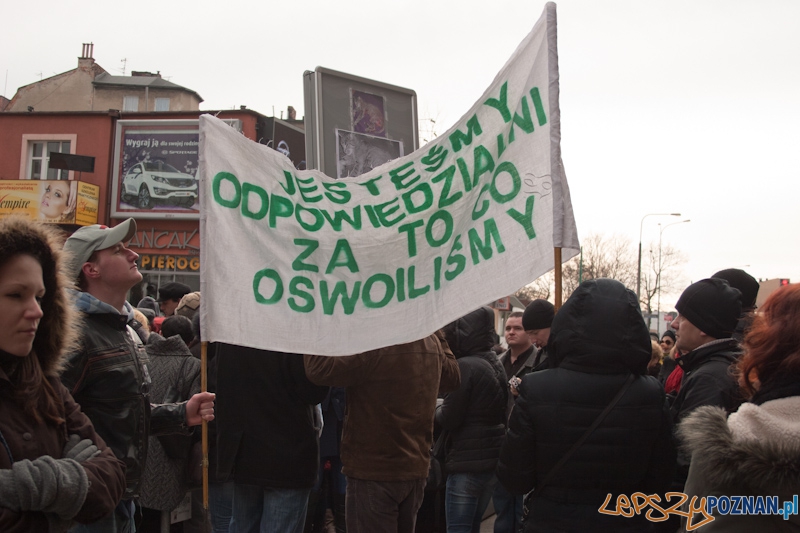 Marsz (NIE) Milczenia w obronie praw zwierząt - 13.02.2011 r.> Foto: LepszyPOZNAN.pl / Paweł Rychter Marsz (NIE) Milczenia w obronie praw zwierząt - 13.02.2011 r.> Foto: LepszyPOZNAN.pl / Paweł Rychter
