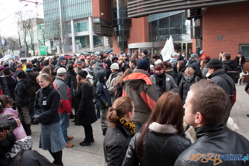 Marsz (NIE) Milczenia w obronie praw zwierząt - 13.02.2011 r.> Foto: LepszyPOZNAN.pl / Paweł Rychter Marsz (NIE) Milczenia w obronie praw zwierząt - 13.02.2011 r.> Foto: LepszyPOZNAN.pl / Paweł Rychter