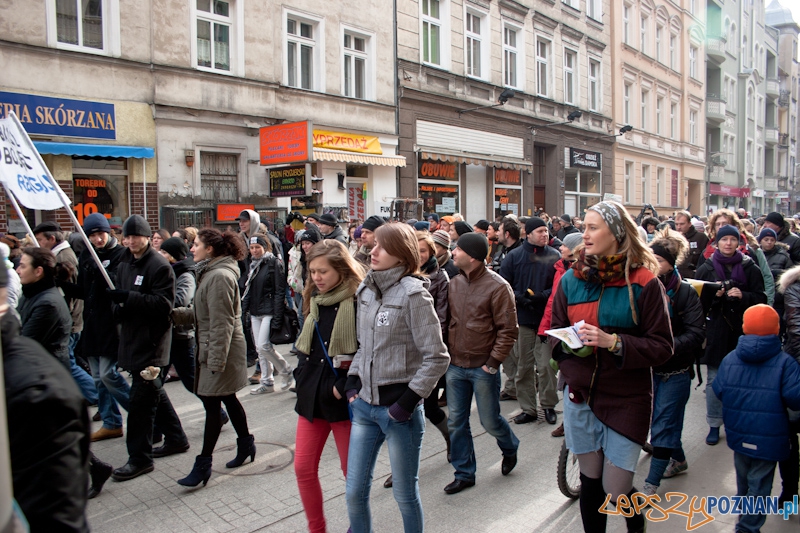 Marsz (NIE) Milczenia w obronie praw zwierząt - 13.02.2011 r.> Foto: LepszyPOZNAN.pl / Paweł Rychter Marsz (NIE) Milczenia w obronie praw zwierząt - 13.02.2011 r.> Foto: LepszyPOZNAN.pl / Paweł Rychter