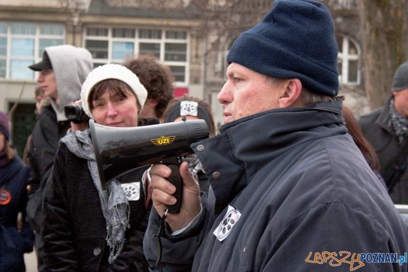 Marsz (NIE) Milczenia w obronie praw zwierząt - 13.02.2011 r.> Foto: LepszyPOZNAN.pl / Paweł Rychter Marsz (NIE) Milczenia w obronie praw zwierząt - 13.02.2011 r.> Foto: LepszyPOZNAN.pl / Paweł Rychter