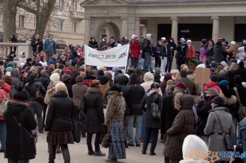 Marsz (NIE) Milczenia w obronie praw zwierząt - 13.02.2011 r.> Foto: LepszyPOZNAN.pl / Paweł Rychter Marsz (NIE) Milczenia w obronie praw zwierząt - 13.02.2011 r.> Foto: LepszyPOZNAN.pl / Paweł Rychter