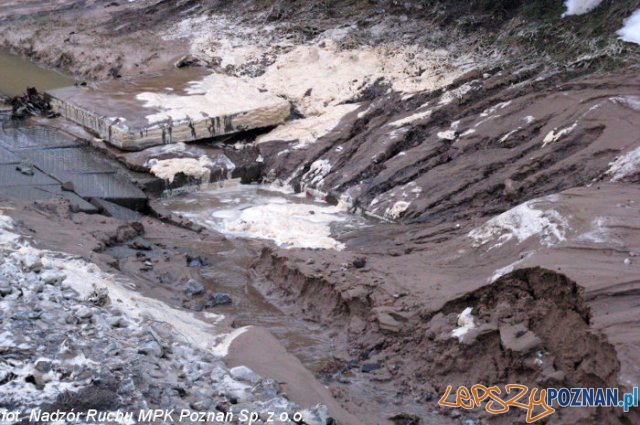 Awaria wodociągowa na PST Foto: MPK Awaria wodociągowa na PST Foto: MPK