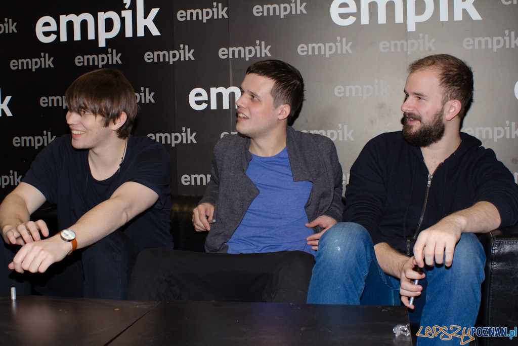 White Lies w Empiku Foto: lepszyPOZNAN.pl / Piotr Rychter White Lies w Empiku Foto: lepszyPOZNAN.pl / Piotr Rychter