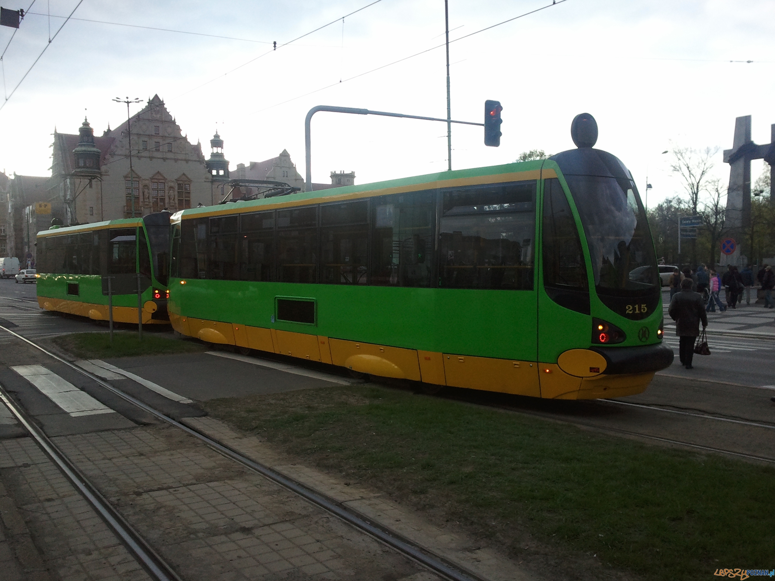 Potrącenie pieszej na Świętym Marcinie Foto: lepszyPOZNAN.pl / Piotr Rychter Potrącenie pieszej na Świętym Marcinie Foto: lepszyPOZNAN.pl / Piotr Rychter