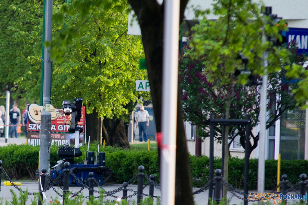 Alarm bombowy na Strzeleckiej Foto: lepszyPOZNAN.pl / Piotr Rychter Alarm bombowy na Strzeleckiej Foto: lepszyPOZNAN.pl / Piotr Rychter