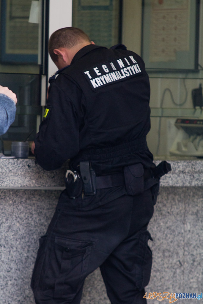 Alarm bombowy na Strzeleckiej Foto: lepszyPOZNAN.pl / Piotr Rychter Alarm bombowy na Strzeleckiej Foto: lepszyPOZNAN.pl / Piotr Rychter