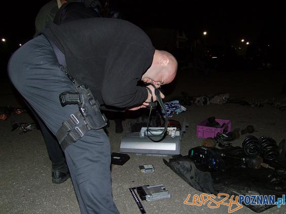 nocna akcja policji Foto: KWP w Poznaniu nocna akcja policji Foto: KWP w Poznaniu