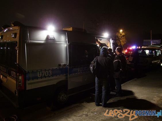 nocna akcja policji Foto: KWP w Poznaniu nocna akcja policji Foto: KWP w Poznaniu