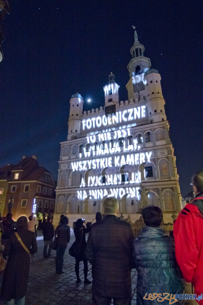 Prezentacja wierszy Wisławy Szymborskiej - Ratusz Foto: lepszyPOZNAN.pl / Piotr Rychter Prezentacja wierszy Wisławy Szymborskiej - Ratusz Foto: lepszyPOZNAN.pl / Piotr Rychter