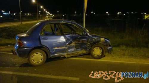 Wypadek w Kórniku Foto: KM PSP w Poznaniu Wypadek w Kórniku Foto: KM PSP w Poznaniu