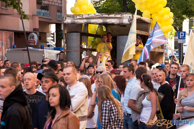 Marsz Wyzwolenia Konopi - Poznań 07.05.2011 r. Foto: LepszyPOZNAN.pl / Paweł Rychter Marsz Wyzwolenia Konopi - Poznań 07.05.2011 r. Foto: LepszyPOZNAN.pl / Paweł Rychter