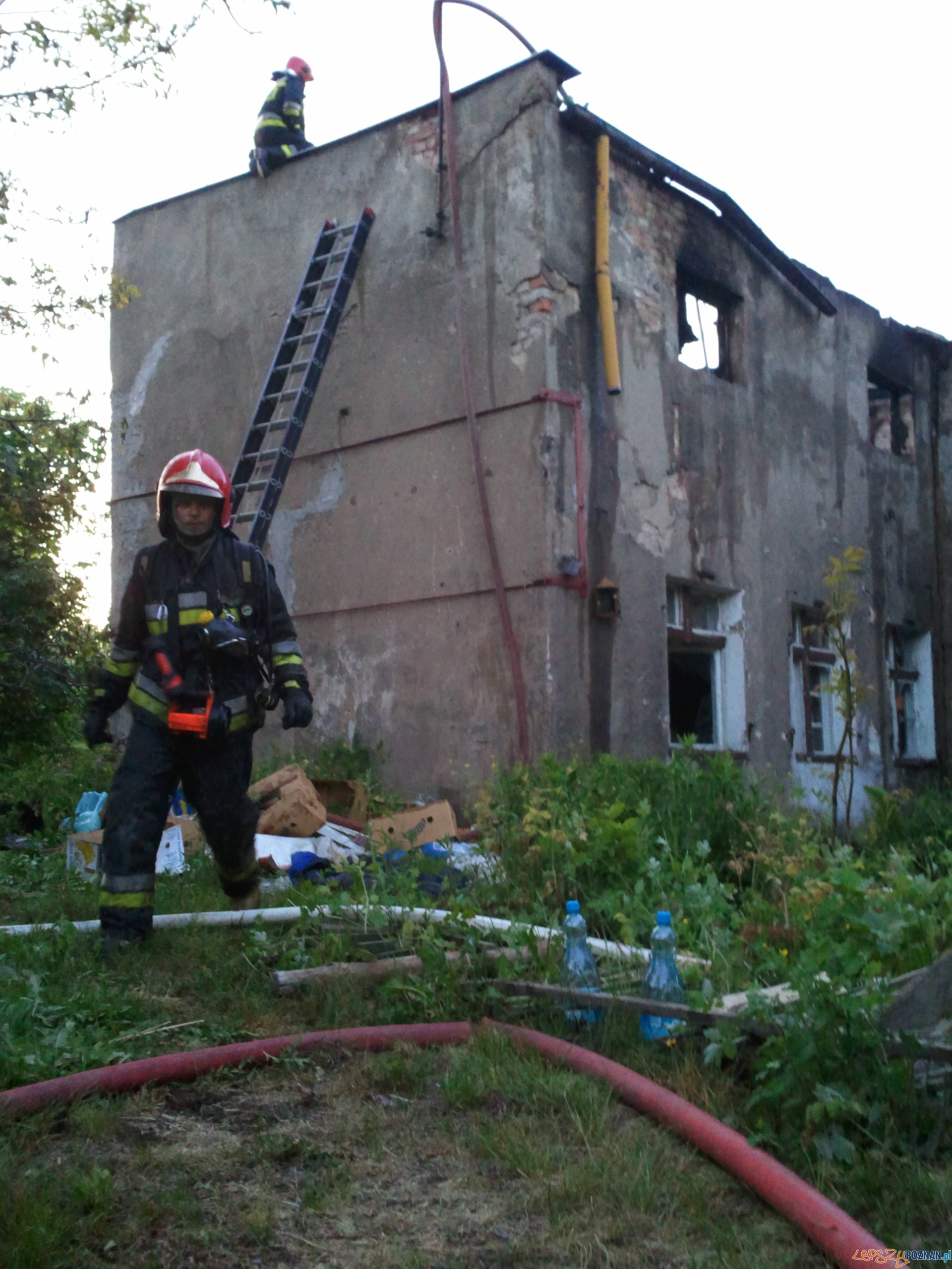 pożar na Studziennej Foto: lepszyPOZNAN.pl / gsm pożar na Studziennej Foto: lepszyPOZNAN.pl / gsm