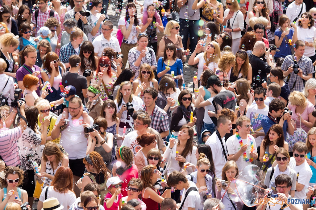 Bańki mydlane Foto: lepszyPOZNAN.pl / Piotr Rychter Bańki mydlane Foto: lepszyPOZNAN.pl / Piotr Rychter
