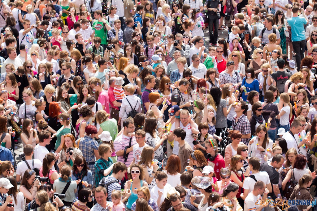 Bańki mydlane Foto: lepszyPOZNAN.pl / Piotr Rychter Bańki mydlane Foto: lepszyPOZNAN.pl / Piotr Rychter