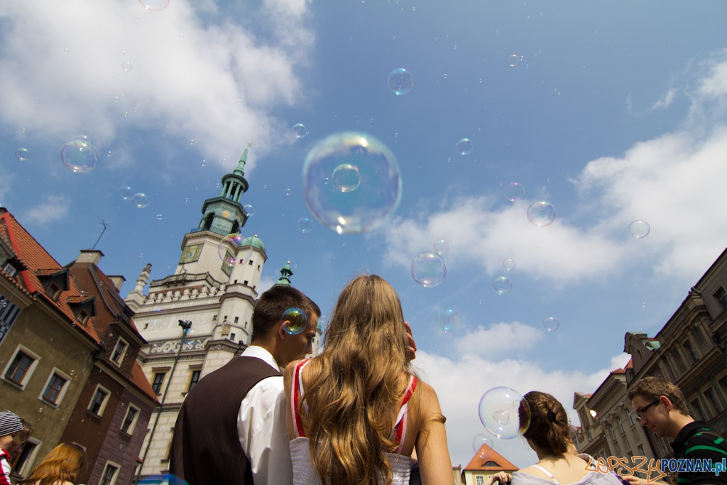 Bańki mydlane Foto: lepszyPOZNAN.pl / Piotr Rychter Bańki mydlane Foto: lepszyPOZNAN.pl / Piotr Rychter