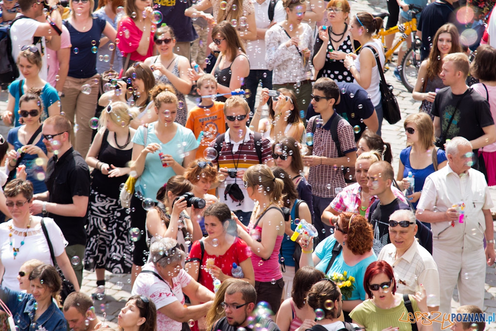 Bańki mydlane Foto: lepszyPOZNAN.pl / Piotr Rychter Bańki mydlane Foto: lepszyPOZNAN.pl / Piotr Rychter