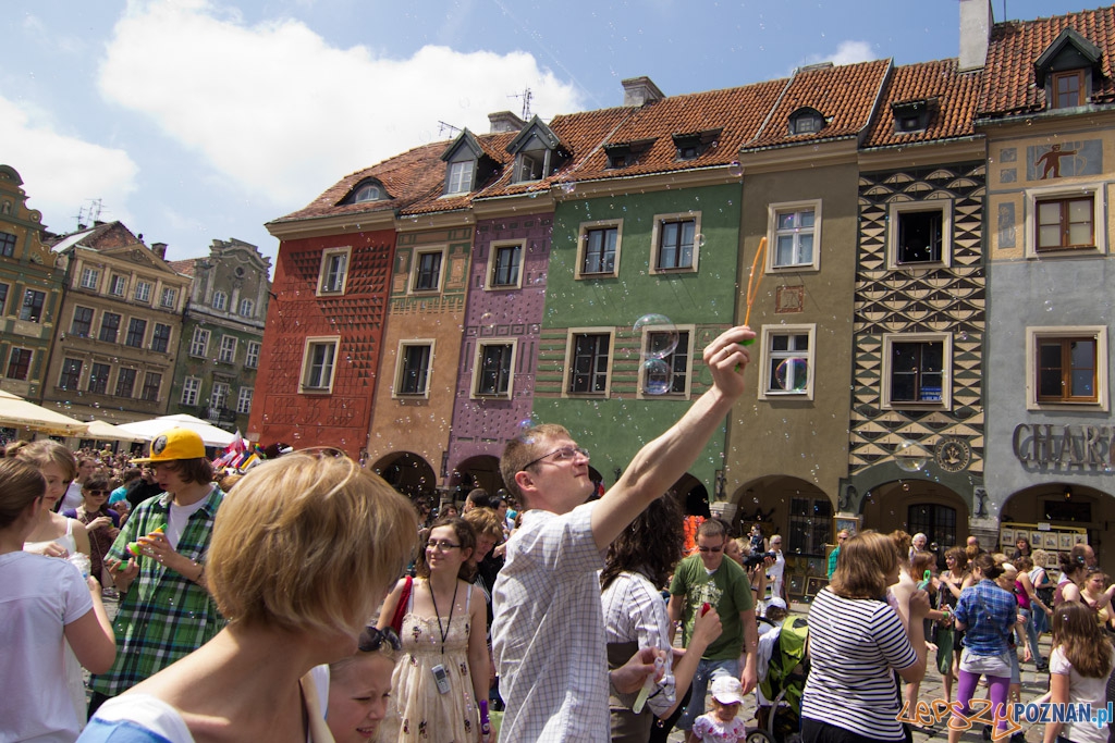 Bańki mydlane Foto: lepszyPOZNAN.pl / Piotr Rychter Bańki mydlane Foto: lepszyPOZNAN.pl / Piotr Rychter