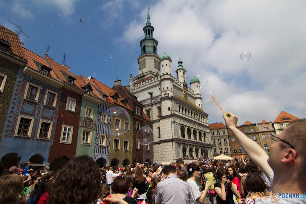 Bańki mydlane Foto: lepszyPOZNAN.pl / Piotr Rychter Bańki mydlane Foto: lepszyPOZNAN.pl / Piotr Rychter