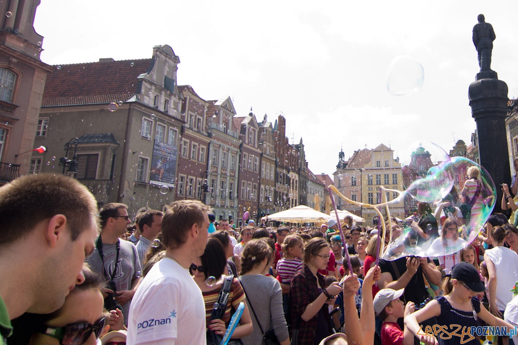 Bańki mydlane Foto: lepszyPOZNAN.pl / Piotr Rychter Bańki mydlane Foto: lepszyPOZNAN.pl / Piotr Rychter