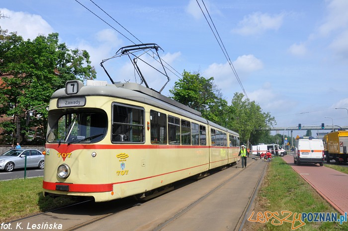Śmiertelne potrącenie rowerzysty Foto: MPK / K. Lesińska Śmiertelne potrącenie rowerzysty Foto: MPK / K. Lesińska