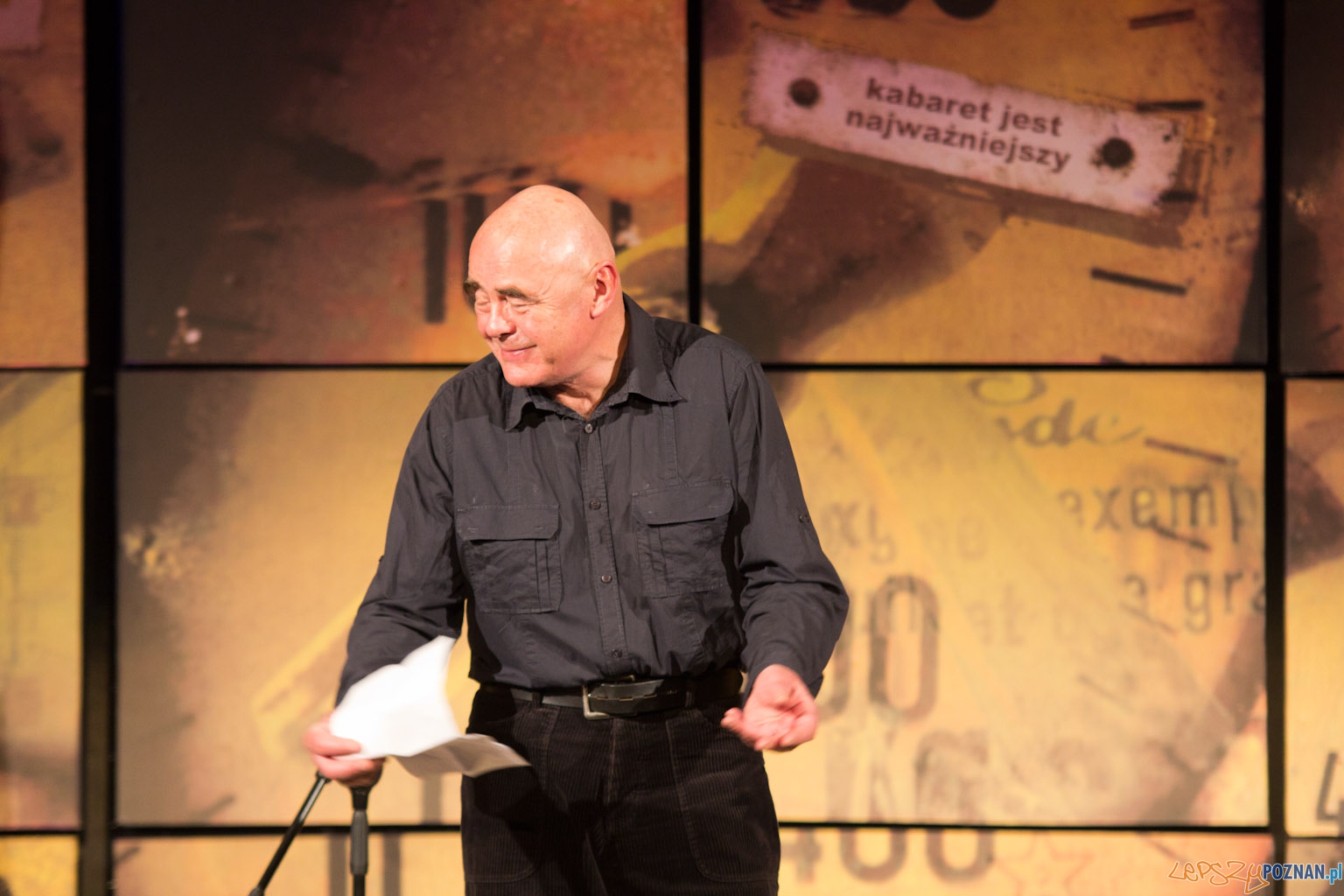 Zostań Gwiażdą Kabaretu - gość specjalny Stanisław Tym Foto: lepszyPOZNAN.pl / Piotr Rychter Zostań Gwiażdą Kabaretu - gość specjalny Stanisław Tym Foto: lepszyPOZNAN.pl / Piotr Rychter