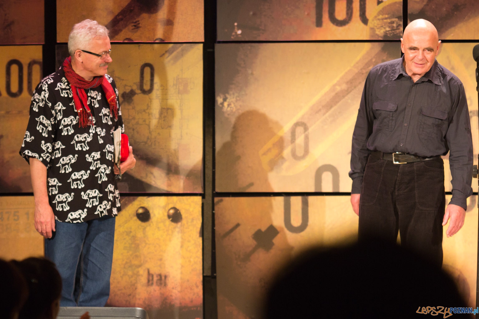 Zostań Gwiażdą Kabaretu - gość specjalny Stanisław Tym Foto: lepszyPOZNAN.pl / Piotr Rychter Zostań Gwiażdą Kabaretu - gość specjalny Stanisław Tym Foto: lepszyPOZNAN.pl / Piotr Rychter