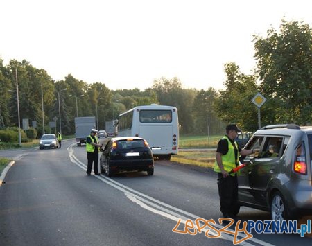 Kontrole drogowe w Śremie Foto: KWP w Poznaniu Kontrole drogowe w Śremie Foto: KWP w Poznaniu
