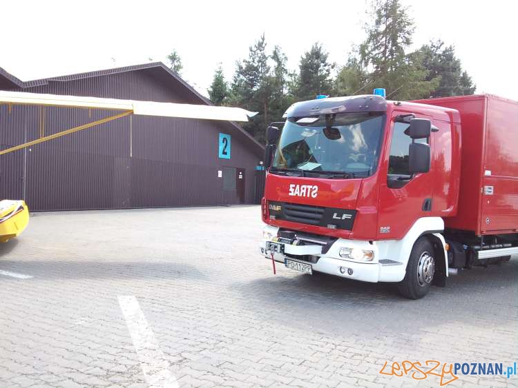 Zanieczyszczona Struga Średzka Foto: zmiana III JRG-6 Zanieczyszczona Struga Średzka Foto: zmiana III JRG-6